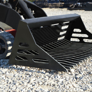 Mini Skid Steer & Compact Tractor Rock Bucket